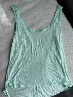 lululemon athletica Mint Scoop Neck Lightweight Tank